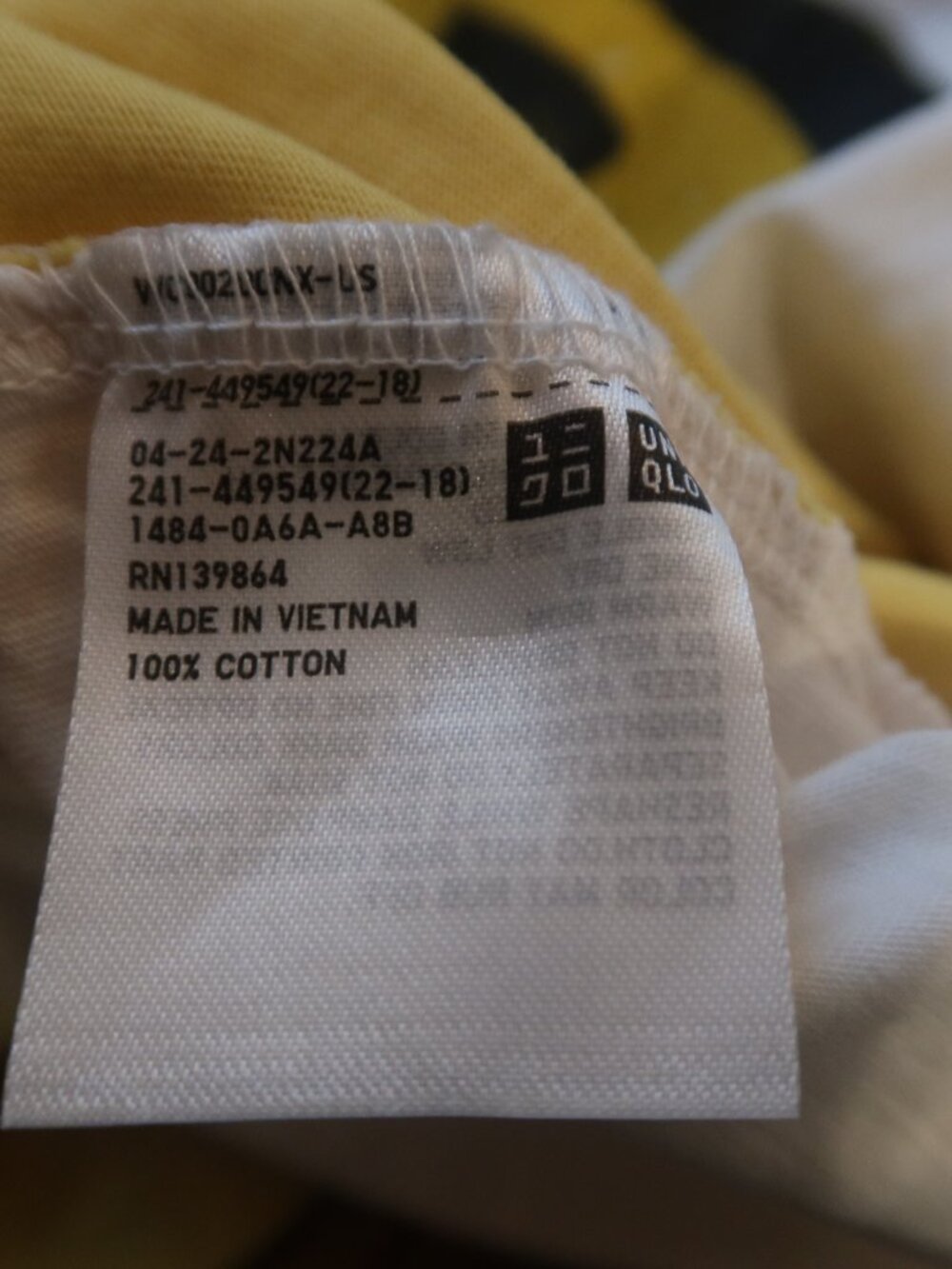 MARNI x UNIQLO floral print tshirt oversize top white yellow cotton XXS summer - Picture 4 of 9